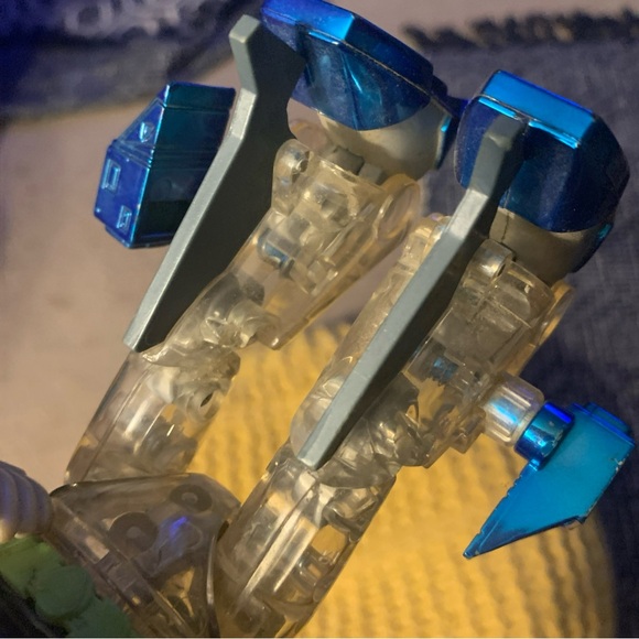 Buzz Lightyear Metal Morphers Pixar Toy Story 2 Clear Vintage - Picture 5 of 5